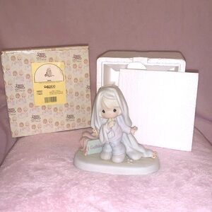 Precious Moments Porcelain Figure- June